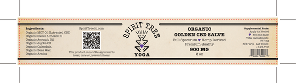 Gold Yoga Salve 900MG CBD