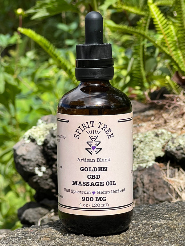 Golden Massage Oil 900MG CBD